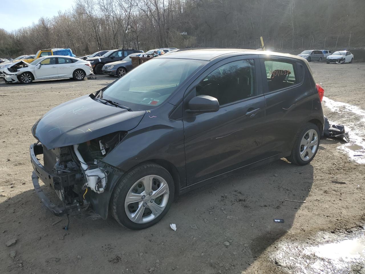 Lot #2459770006 2020 CHEVROLET SPARK LS