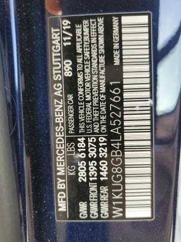 2020 MERCEDES-BENZ S 560 4MAT - W1KUG8GB4LA527661