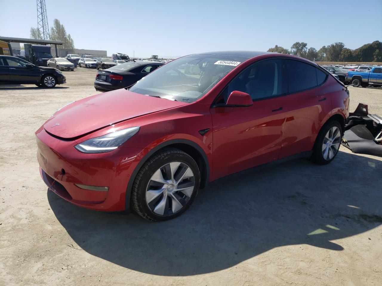 2021 Tesla Model Y vin: 5YJYGDEE5MF282346