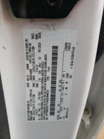 2017 Ford F350 Super Duty VIN: 1FT8W3DT7HEE94833 Lot: 52457964