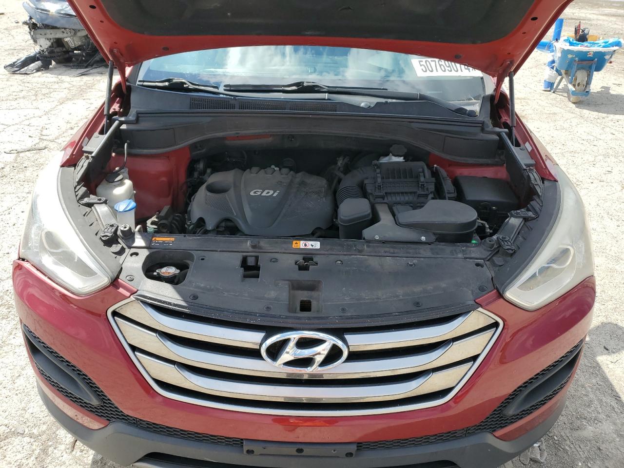 5XYZT3LB7GG351537 2016 Hyundai Santa Fe Sport