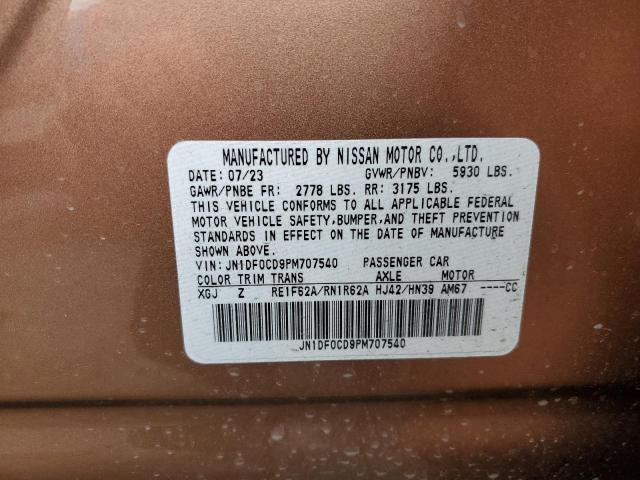 2023 NISSAN ARIYA PLAT - JN1DF0CD9PM707540
