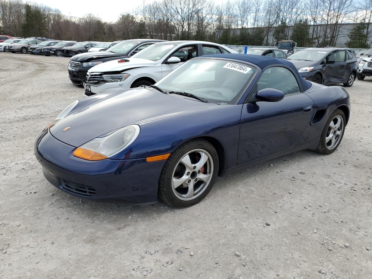 WP0CA29861U625706 2001 Porsche Boxster