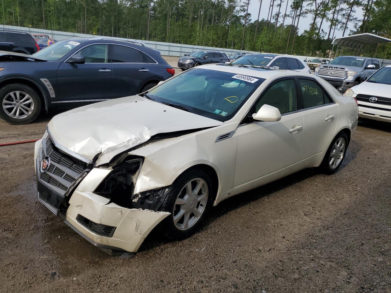 1G6DT57V180151967 2008 Cadillac Cts Hi Feature V6