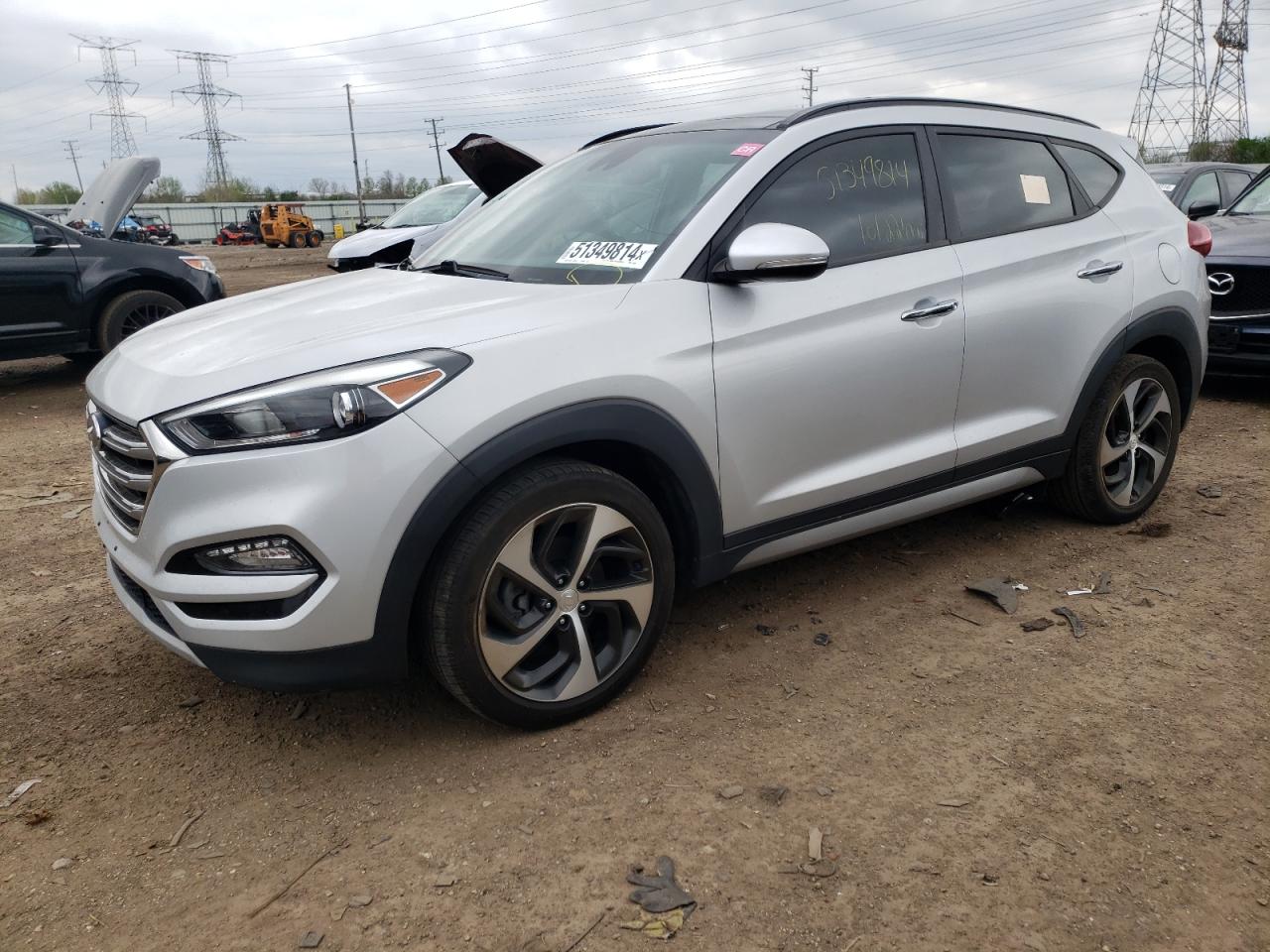 KM8J3CA24HU278008 2017 Hyundai Tucson Limited