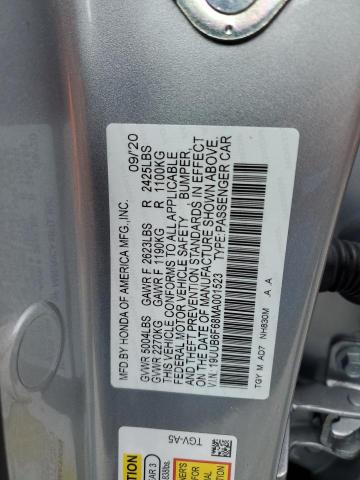 2021 ACURA TLX ADVANC 19UUB6F68MA001523