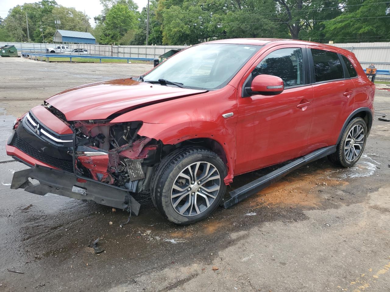 2018 Mitsubishi Outlander Sport Es vin: JA4AP3AW2JZ034808