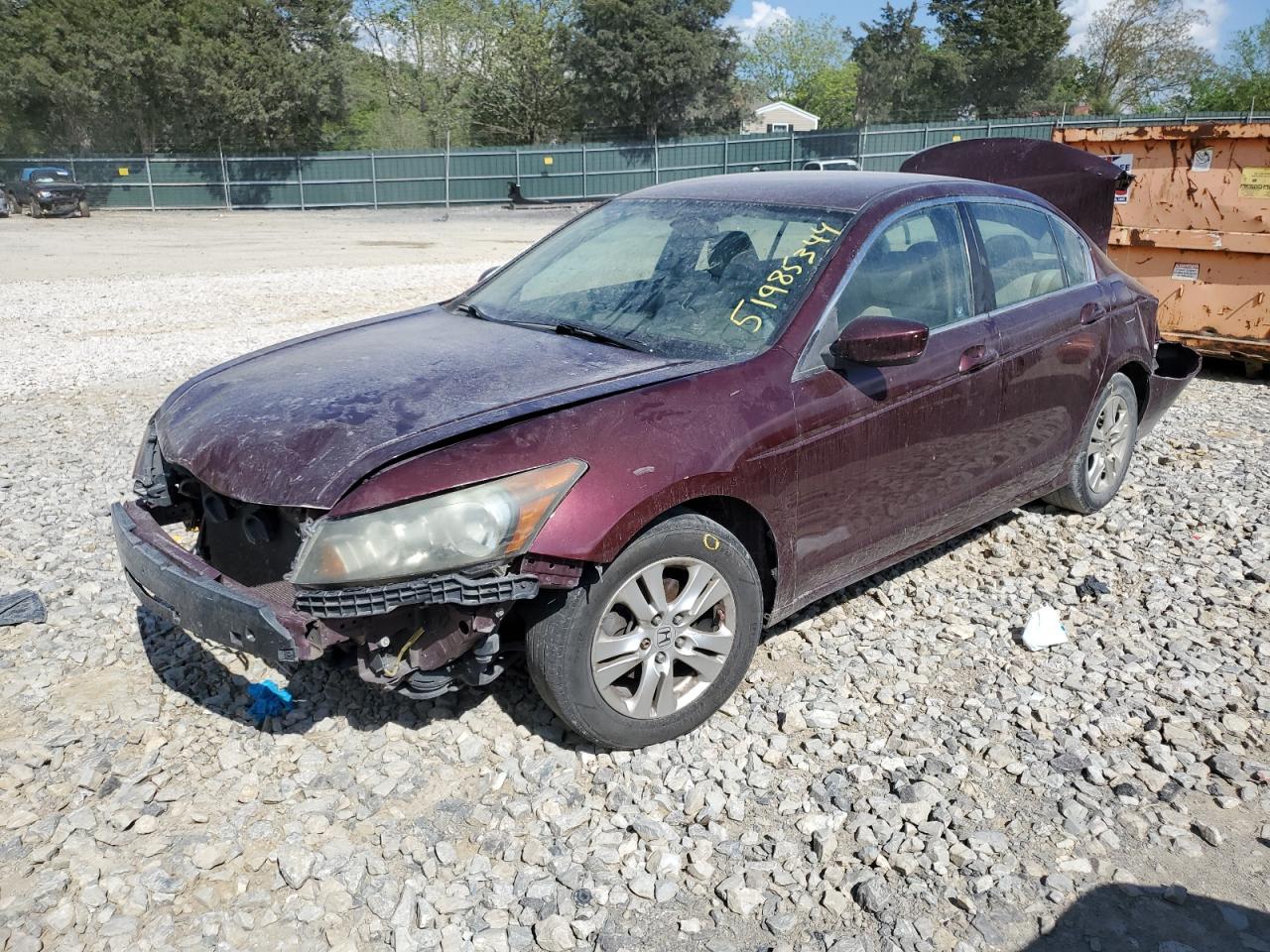 1HGCP2F4XAA174055 2010 Honda Accord Lxp