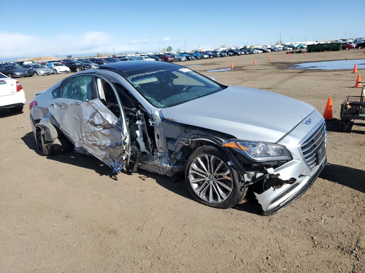 KMHGN4JE1FU040683 2015 Hyundai Genesis 3.8L