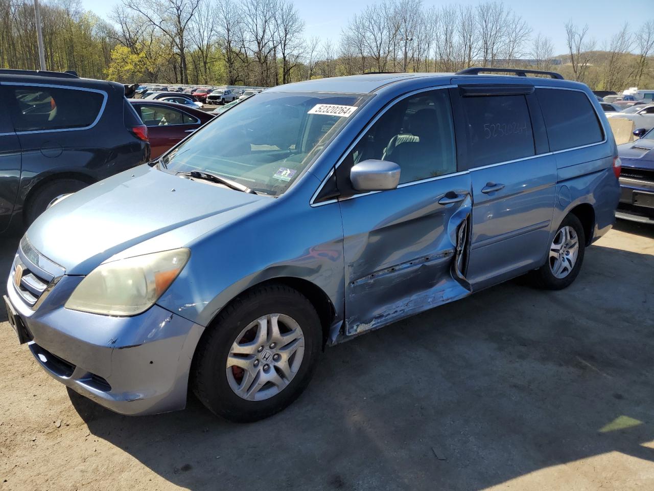 5FNRL38765B077143 2005 Honda Odyssey Exl