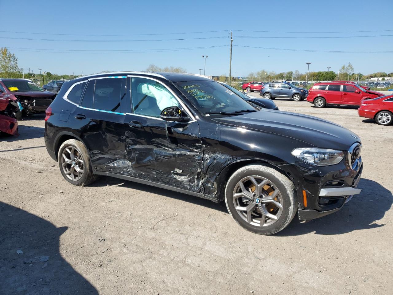 5UXTY5C0XM9F95702 2021 BMW X3 xDrive30I