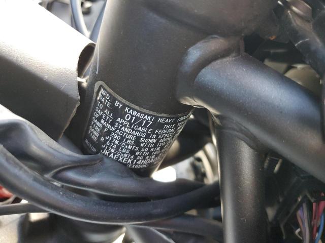 2017 KAWASAKI EX650 F - JKAEXEK14HDA05269