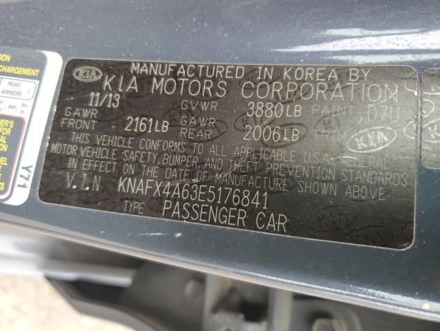 2014 Kia Forte Lx VIN: KNAFX4A63E5176841 Lot: 51267344