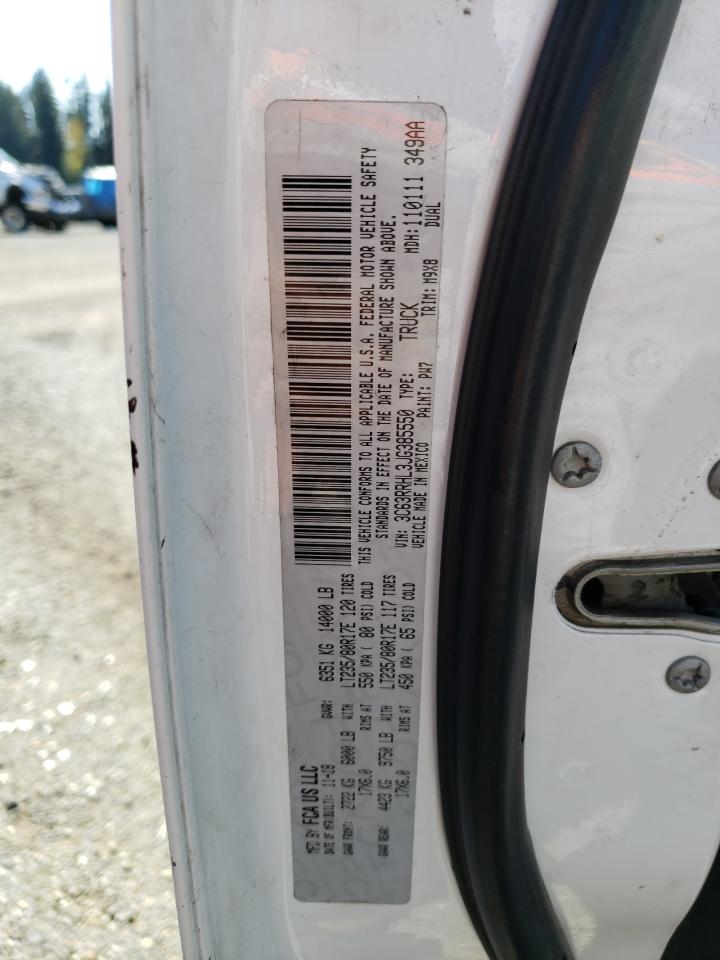 3C63RRHL3JG385550 2018 Ram 3500 Slt