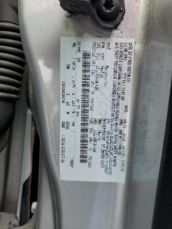 1FADP3K24DL132587 2013 Ford Focus Se