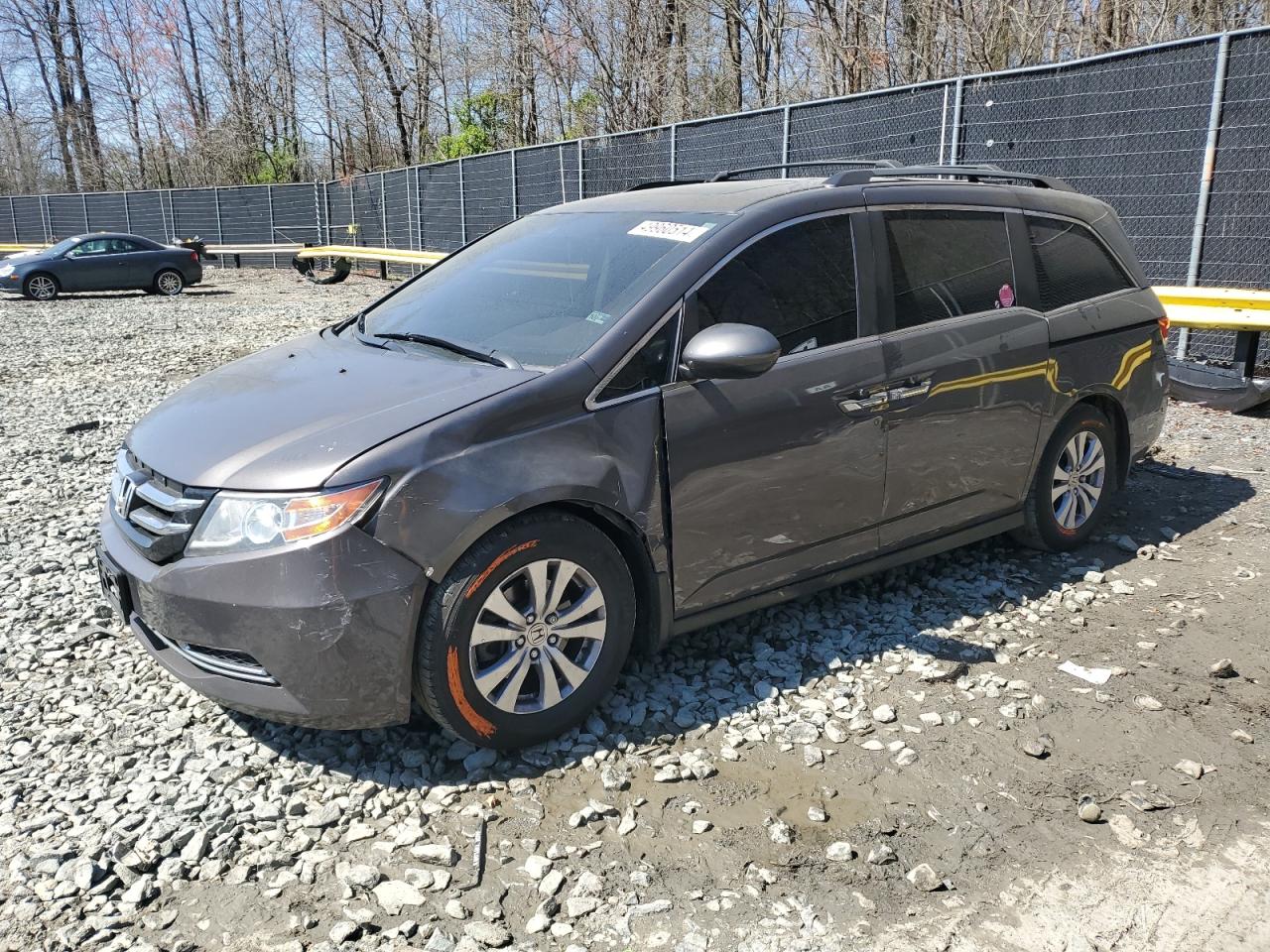 5FNRL5H61GB081767 2016 Honda Odyssey Exl