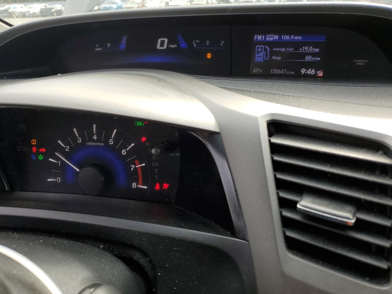 2HGFG3B8XCH524638 2012 Honda Civic Ex