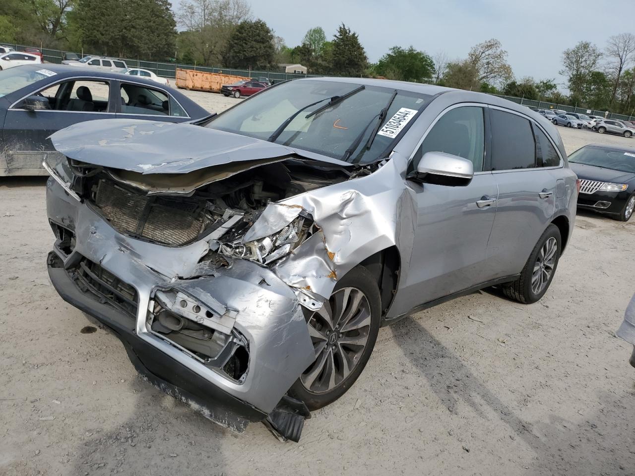 5FRYD4H40GB005571 2016 Acura Mdx Technology