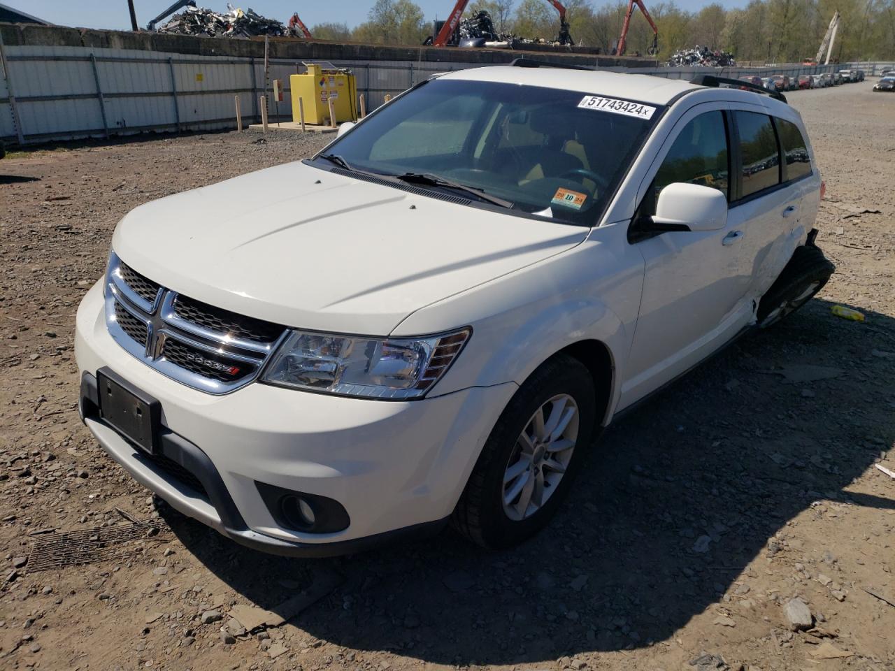 3C4PDCBG8DT592206 2013 Dodge Journey Sxt