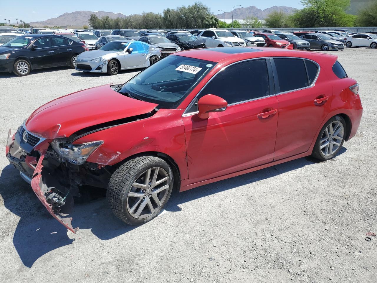 2017 Lexus Ct 200 vin: JTHKD5BH5H2293115