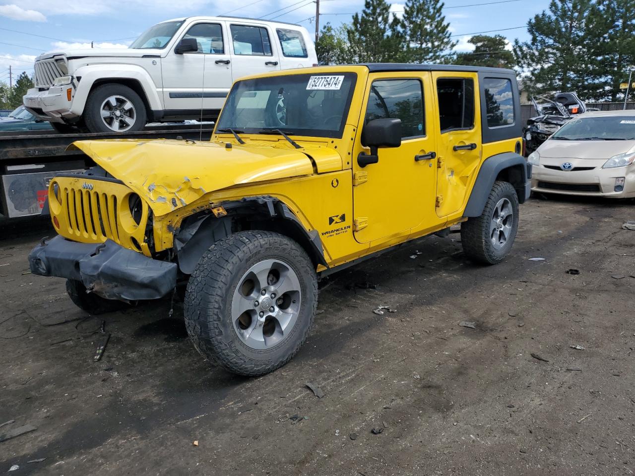 1J4GA391X8L605222 2008 Jeep Wrangler Unlimited X