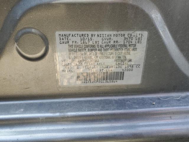 2016 NISSAN VERSA NOTE - 3N1CE2CP2GL365864