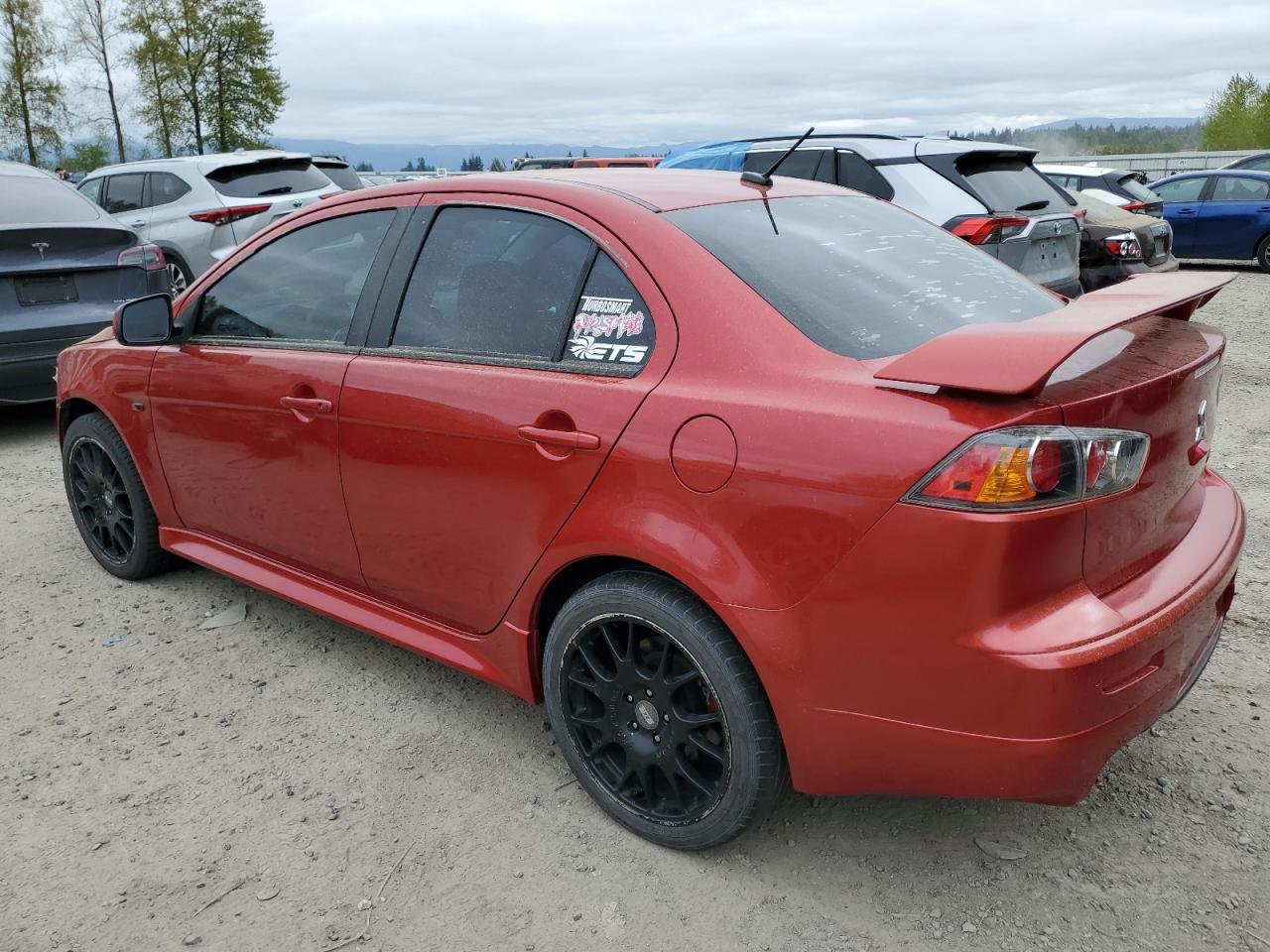 JA32V6FV4EU010349 2014 Mitsubishi Lancer Ralliart