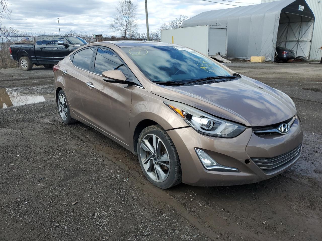 KMHDH4AHXEU190021 2014 Hyundai Elantra Se
