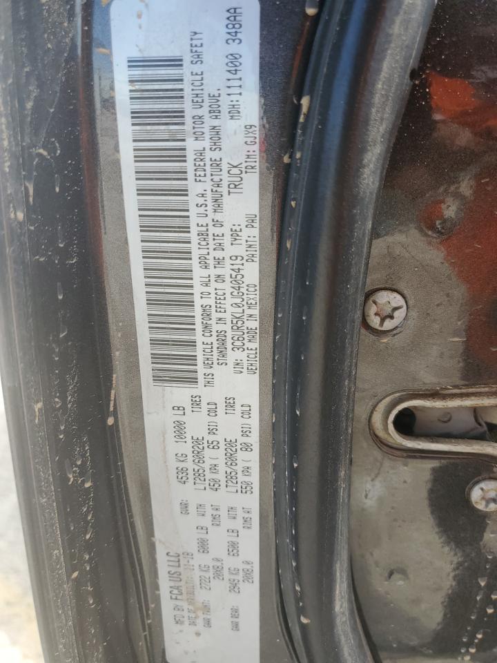 3C6UR5KL0JG405419 2018 Ram 2500 Laramie