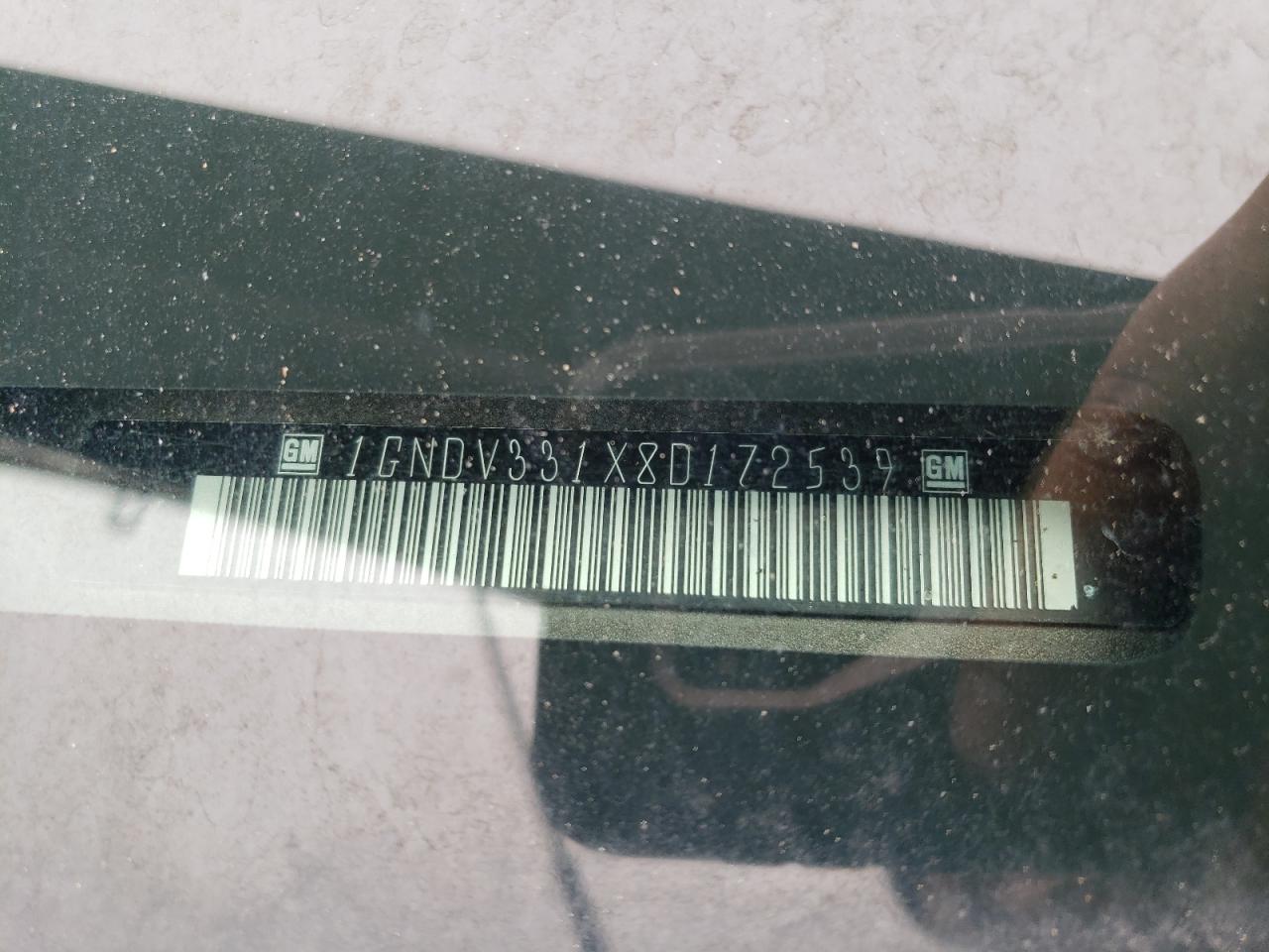 1GNDV331X8D172539 2008 Chevrolet Uplander Lt