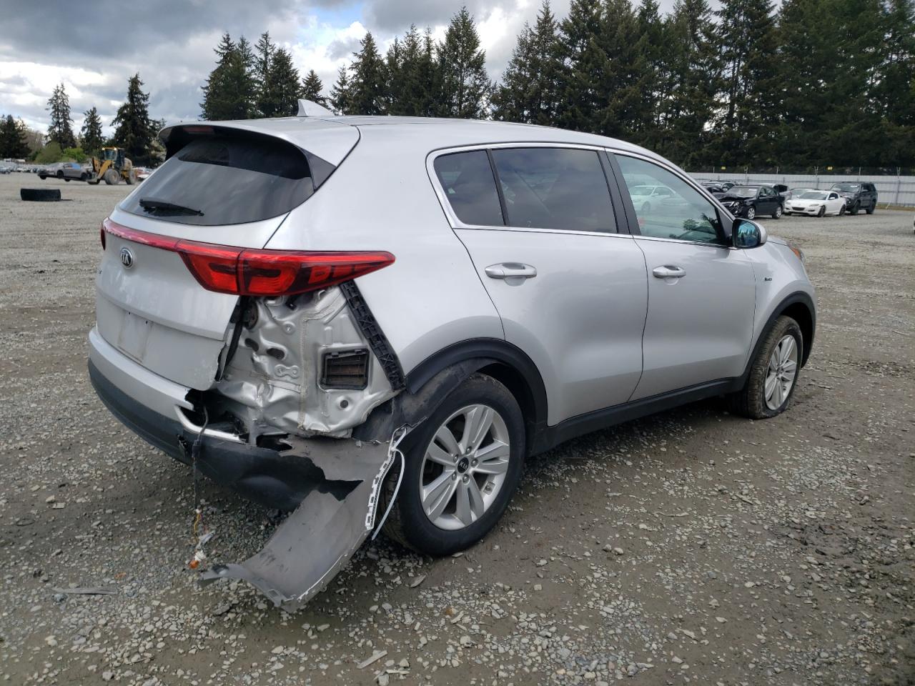 2019 Kia Sportage Lx vin: KNDPMCAC8K7592593