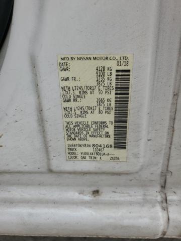 2018 NISSAN NV 1500 S - 1N6BF0KY8JN804168