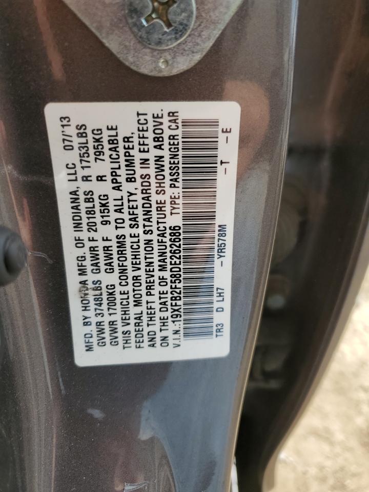 19XFB2F58DE262686 2013 Honda Civic Lx