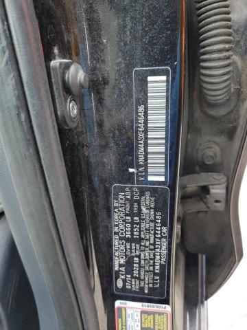 2015 Kia Rio Lx VIN: KNADM4A3XF6446486 Lot: 49737614