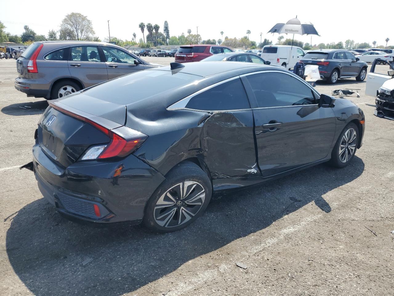 2HGFC3B31JH355154 2018 Honda Civic Ex