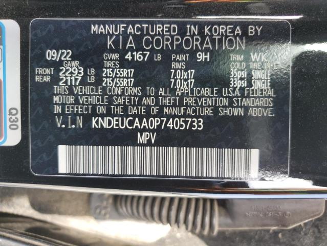 2023 Kia Seltos S VIN: KNDEUCAA0P7405733 Lot: 51816234