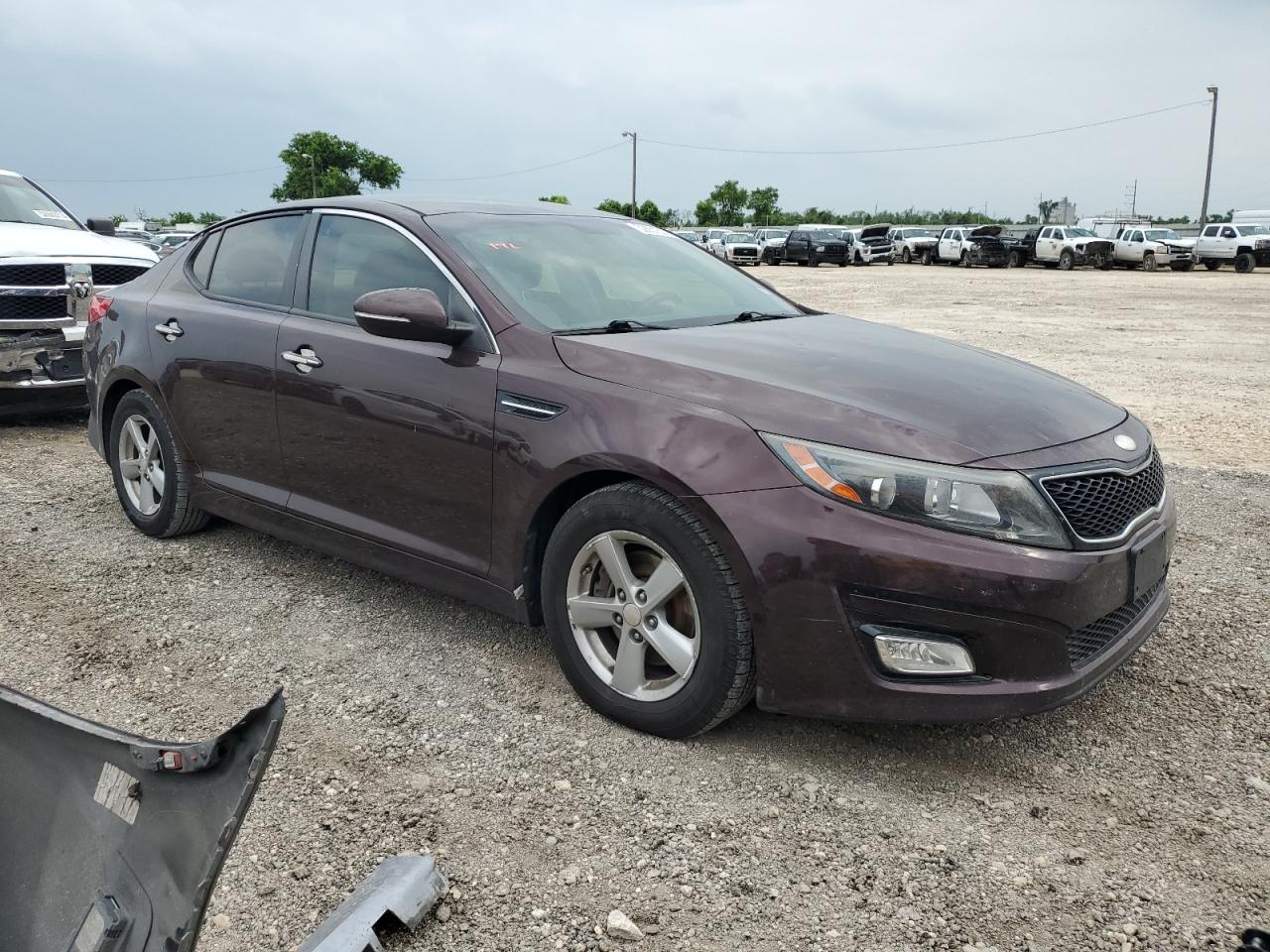 5XXGM4A7XFG397312 2015 Kia Optima Lx