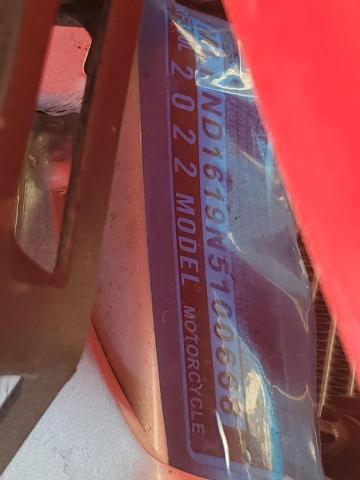 2022 HONDA CRF300 L - MLHND1619N5100668