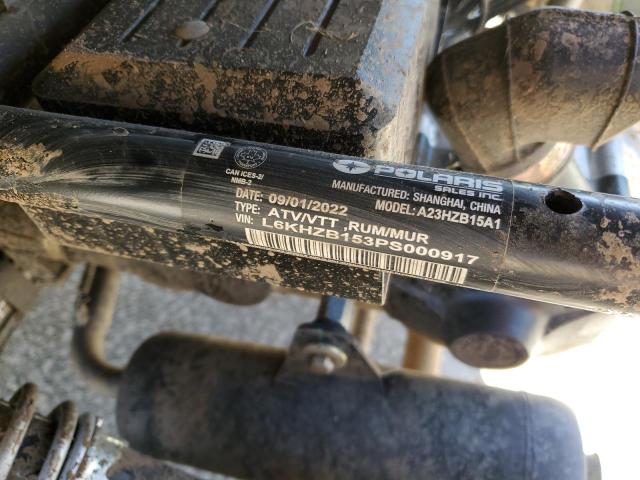 2023 POLARIS RANGER 150 - L6KHZB153PS000917