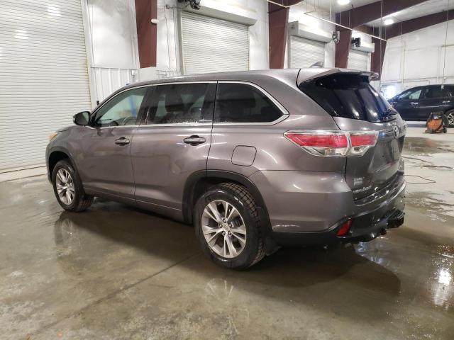 VIN 5TDBKRFHXES015808 2014 Toyota Highlander, LE no.2