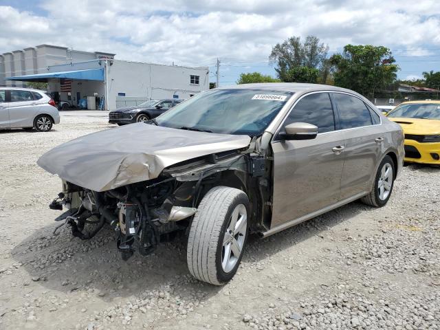 Lot #2489737825 2015 VOLKSWAGEN PASSAT SE salvage car