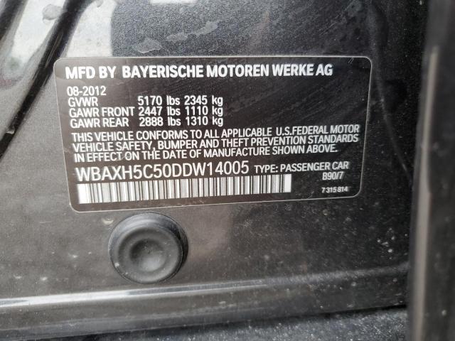 VIN WBAXH5C50DDW14005 2013 BMW 5 Series, 528 XI no.12