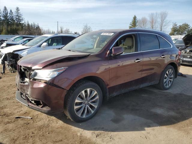 2016 Acura Mdx Technology VIN: 5FRYD4H46GB504097 Lot: 50187984