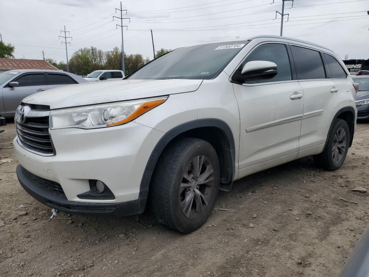 5TDJKRFH2ES037975 2014 Toyota Highlander Xle