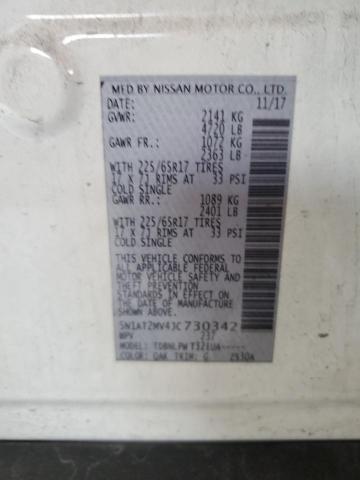 2018 Nissan Rogue S VIN: 5N1AT2MV4JC730342 Lot: 49450454