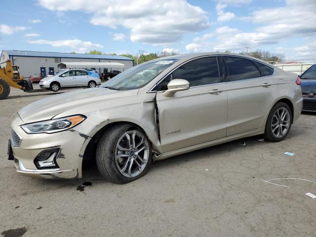 Lot #2503513925 2019 FORD FUSION TIT salvage car