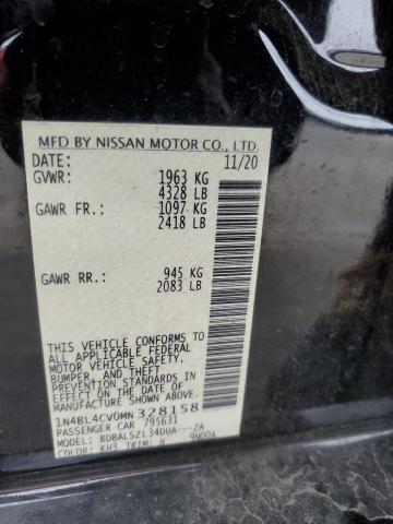 2021 NISSAN ALTIMA SR - 1N4BL4CV0MN328158