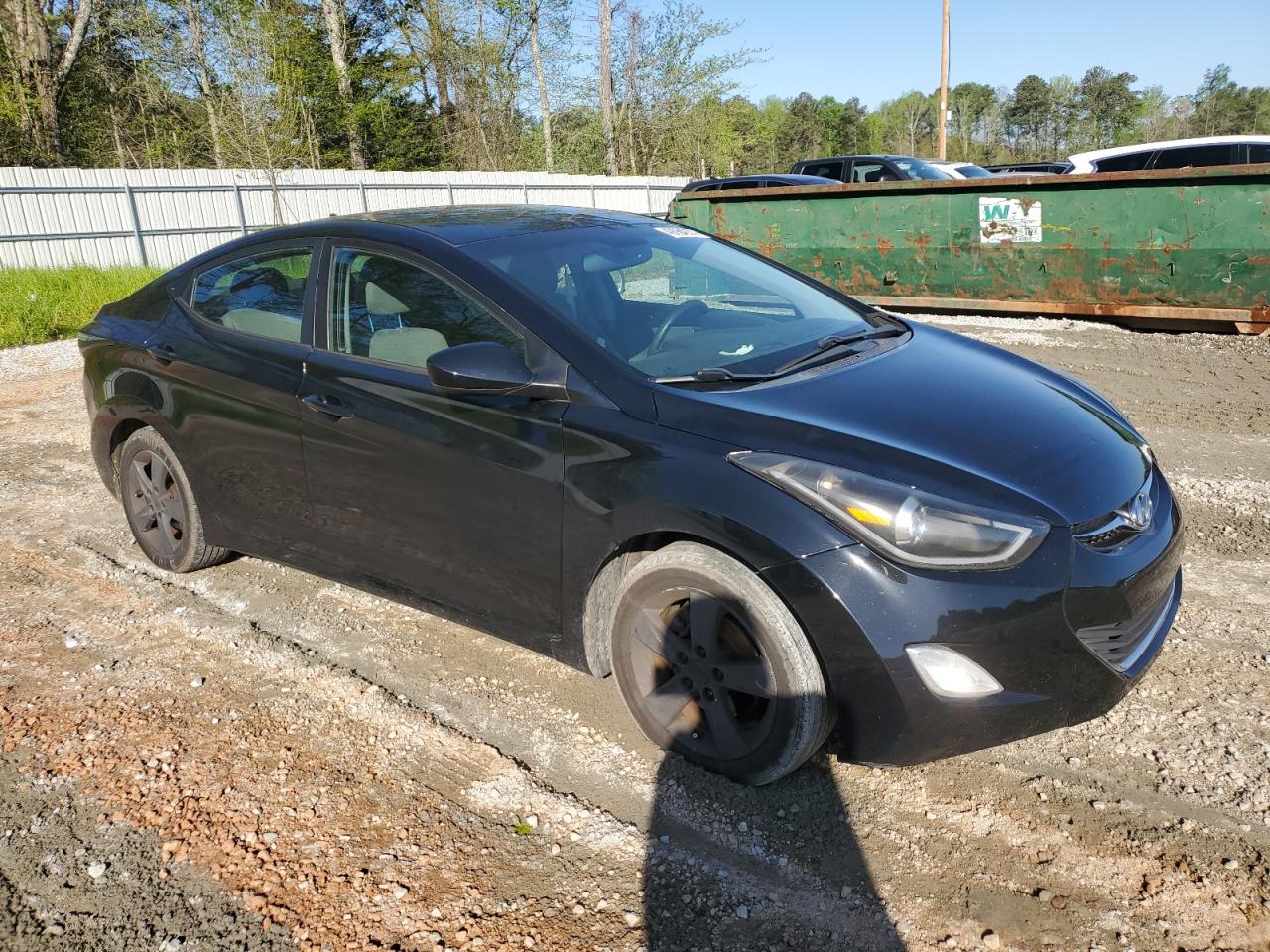 5NPDH4AE2CH072952 2012 Hyundai Elantra Gls