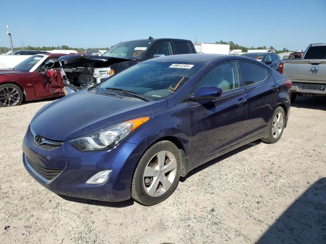 Lot #2445073759 2013 HYUNDAI ELANTRA GL salvage car