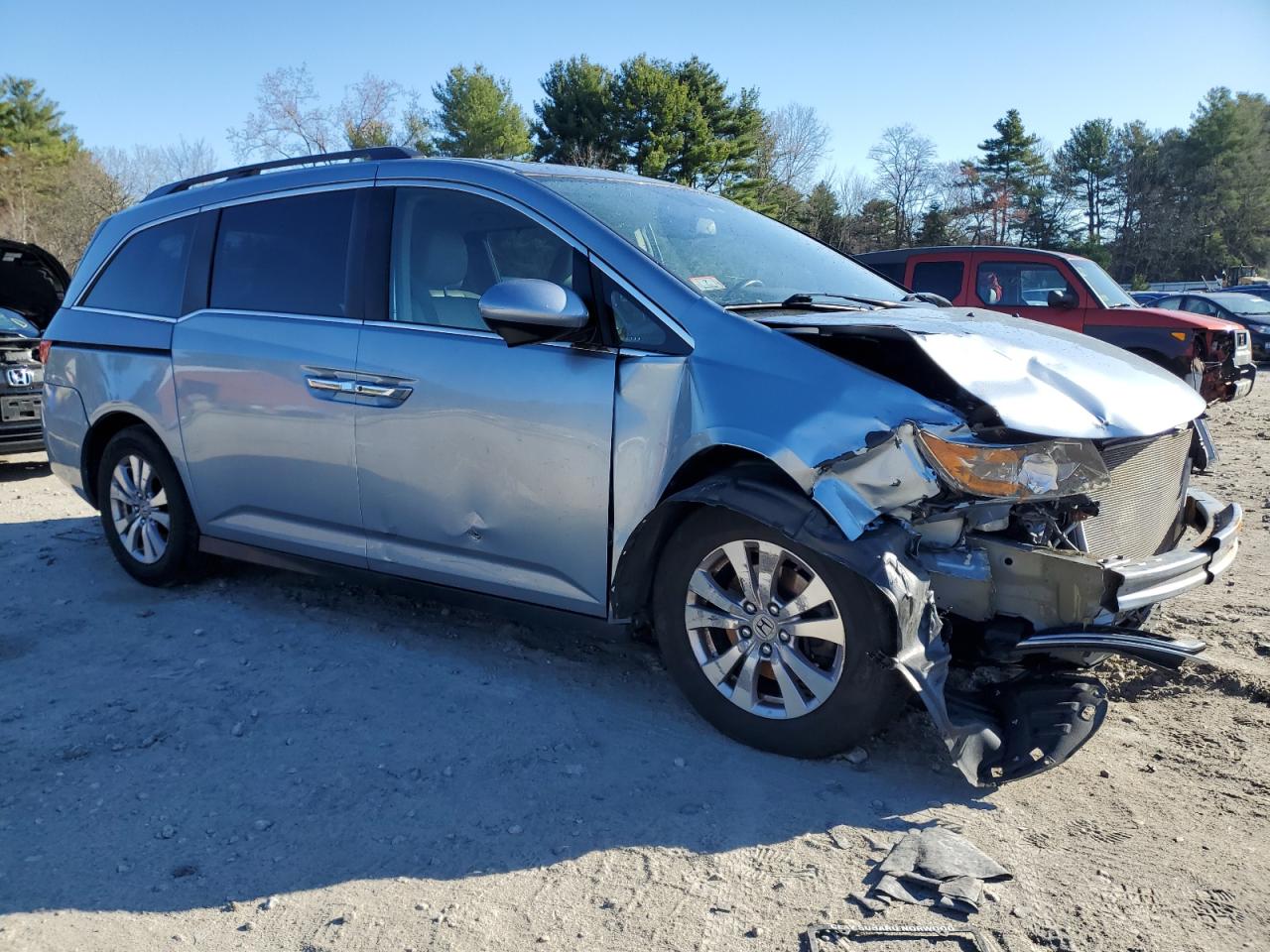 5FNRL5H62EB009750 2014 Honda Odyssey Exl